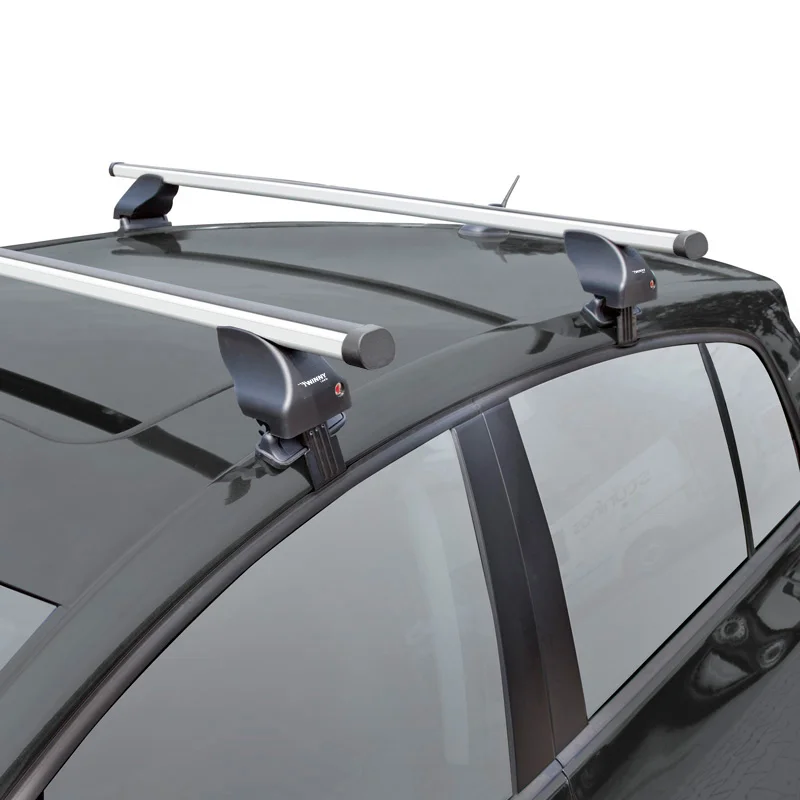 Dakdragerset Twinny Load Aluminium A22 semi pasvorm (voor auto’s zonder dakreling)