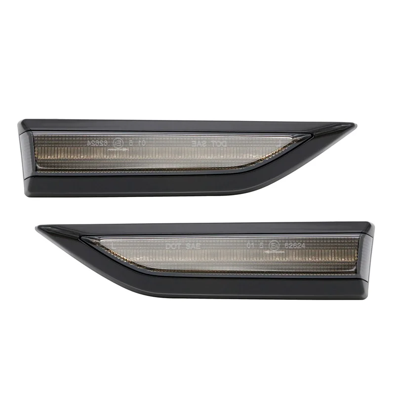 AutoStyle Set LED Zijknipperlichten passend voor Volkswagen Caddy IV 2015-2020 – Rookgrijs- incl. Dynamic Running Light