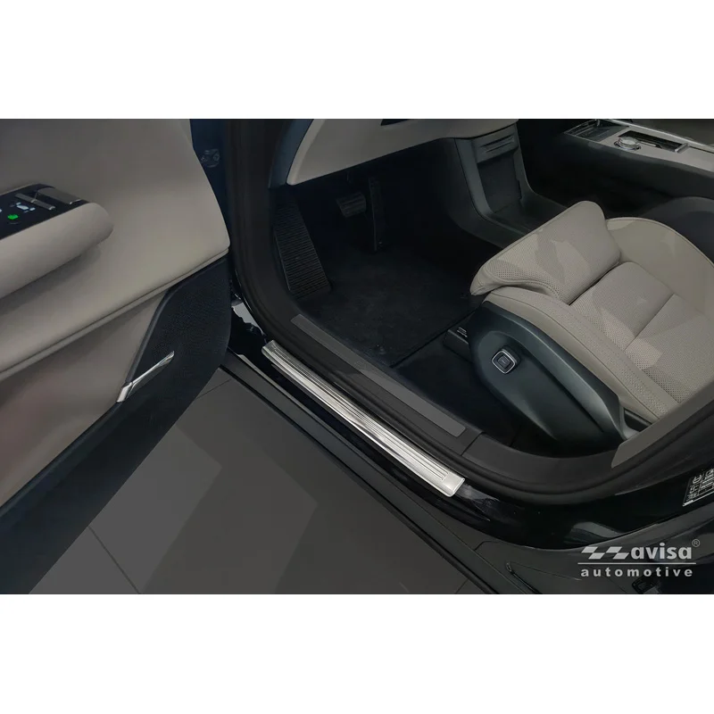 Avisa RVS Instaplijsten passend voor Volvo EX90 2024- - 'Lines' - 4-delig