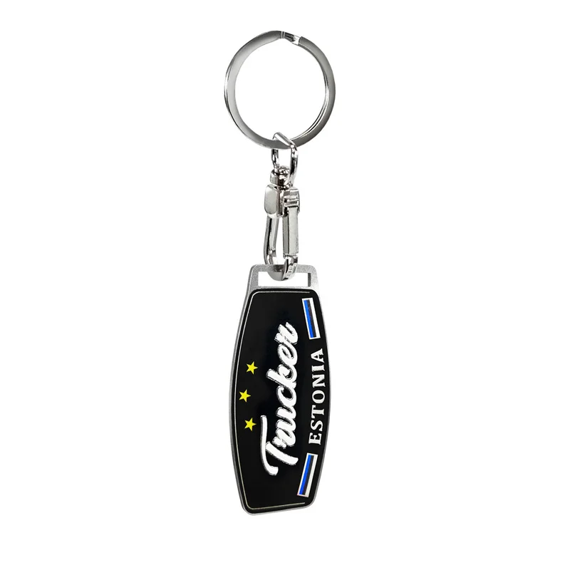 Avisa RVS sleutelhanger - Trucker/Estonia