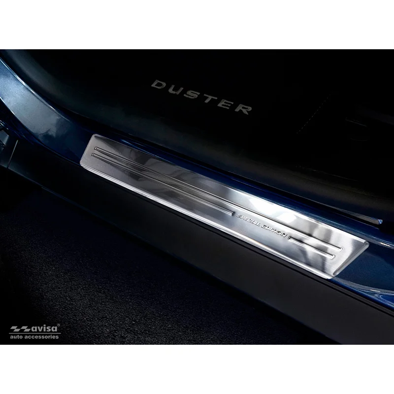 Avisa RVS Instaplijsten passend voor Dacia Duster II 2018-2021 & FL 2021-2024 'Special Edition' - 4-delig