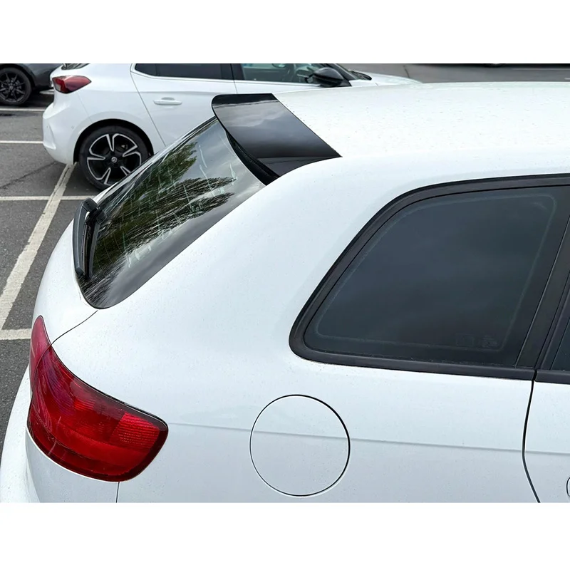 AutoStyle Dakspoiler passend voor Audi A3 (8P) Sportback 2004-2012 (ABS Glanzend zwart)