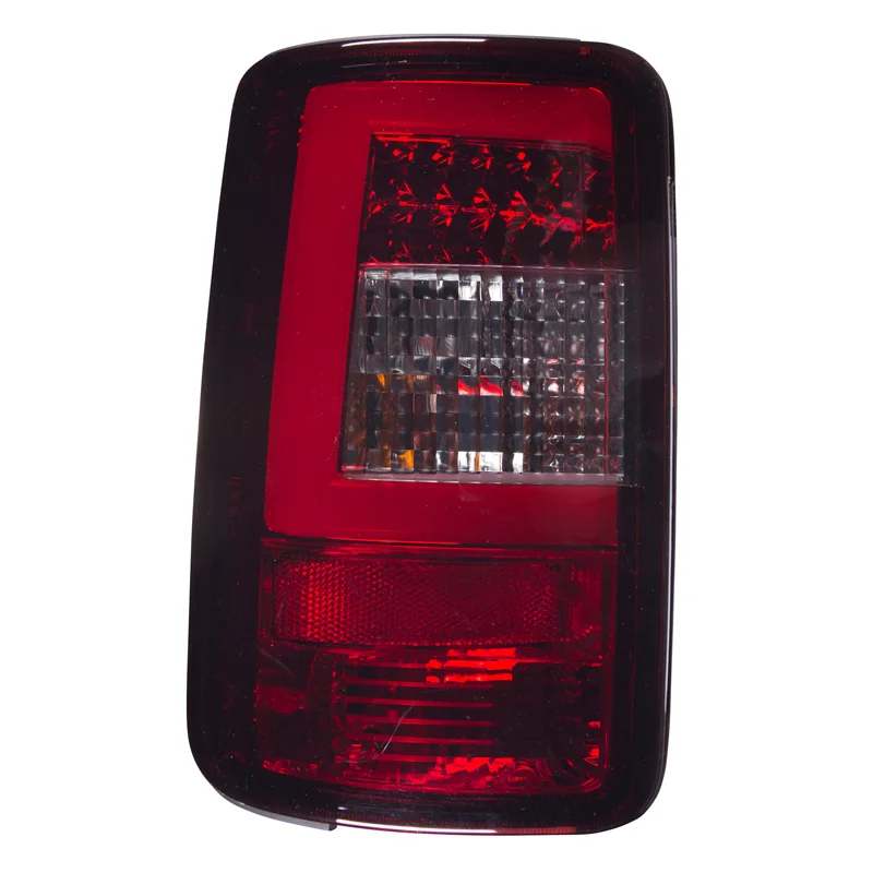 AutoStyle Set LED Achterlichten passend voor Volkswagen Touran 2003-2006 & Caddy II 2004- – Rood/Rookgrijs