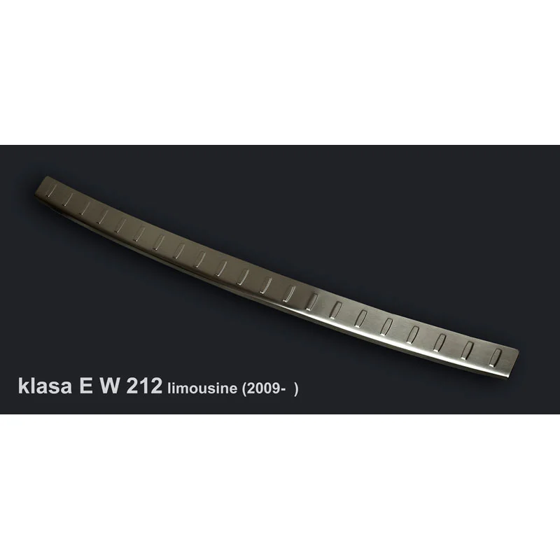 Avisa RVS Achterbumperprotector passend voor Mercedes E-Klasse W212 Sedan 2009-2013 incl. AMG - Zilver
