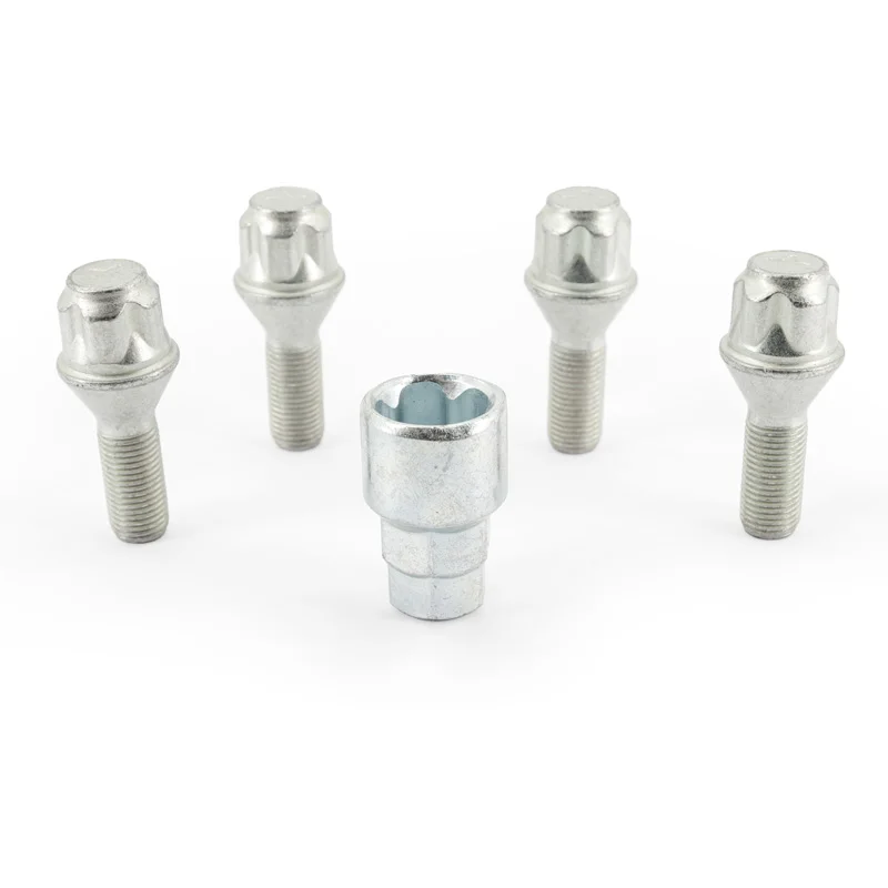 H&R Wielslotenset M12x1.25x26mm konisch – 4 slotbouten incl. adapter