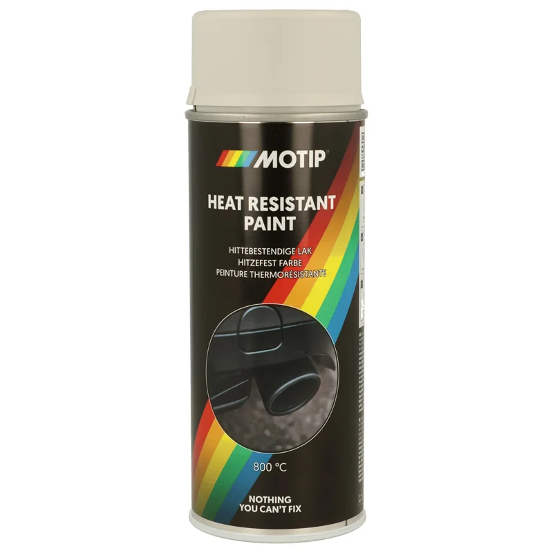 Motip Hittebestendige Lak - Grijs - 400ml