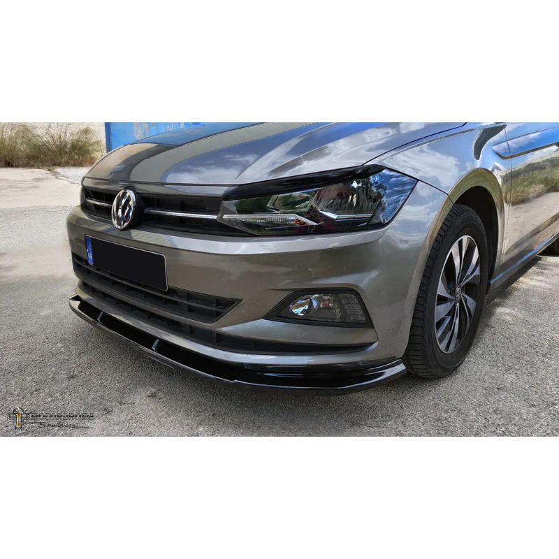 Motordrome Voorspoiler passend voor Volkswagen Polo (AW) 2017- excl. R-Line/GTi (ABS)