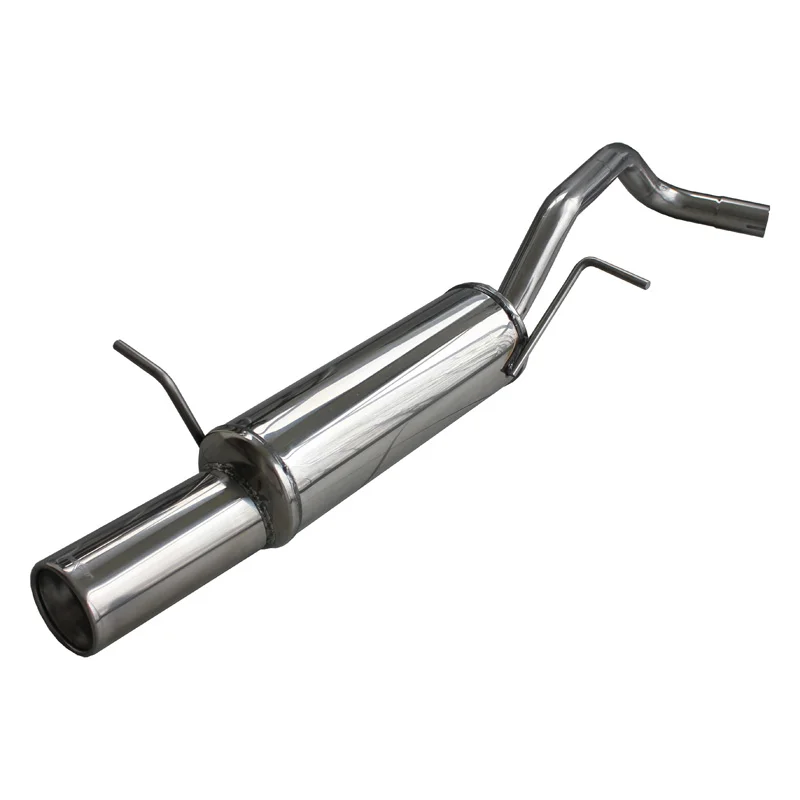 InoXcar 100% RVS Sportuitlaat passend voor Seat Ibiza 6L 1.4 16v (100pk) 2002- 102mm