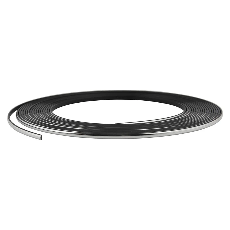 AutoStyle Universele zelfklevende chroomlijst - Breedte 4mm / Lengte 8 meter