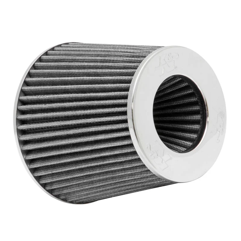K&N RG-Serie universeel vervangingsfilter met 3 aansluitdiameters Wit (RG-1001WT) Type 2
