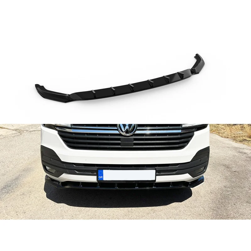 Motordrome Voorspoiler passend voor Volkswagen Transporter T6.1 2020-2022 (ABS)