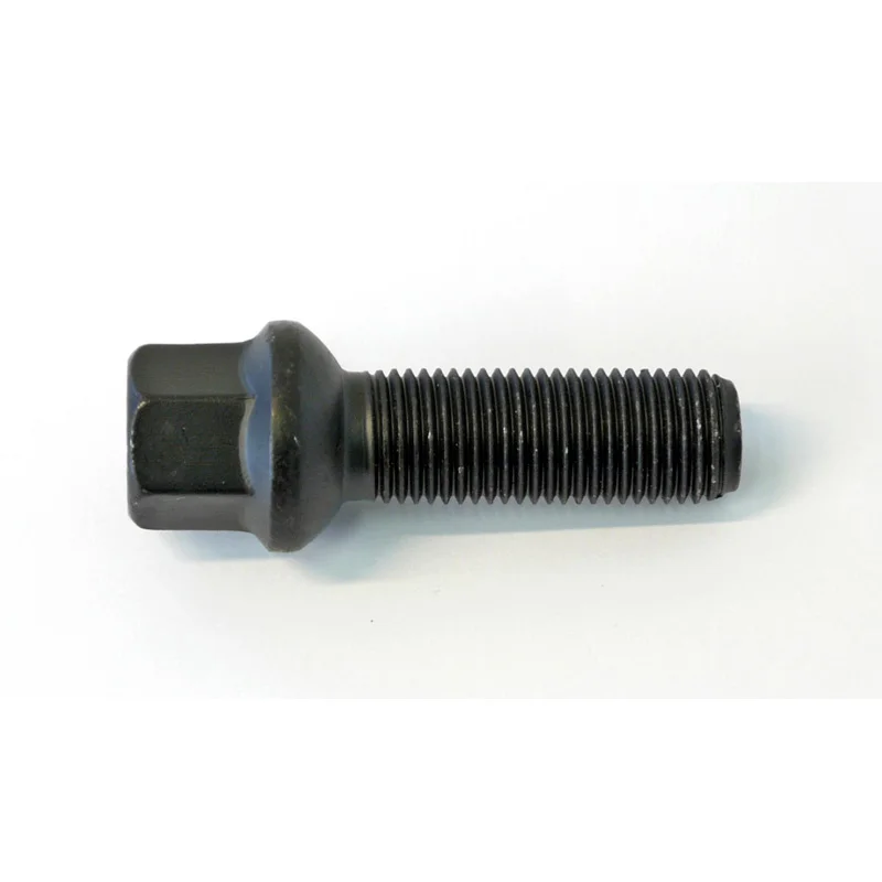 H&R Wielbout bolkonisch R14 M14x1.50 - Lengte 63mm - Zwart