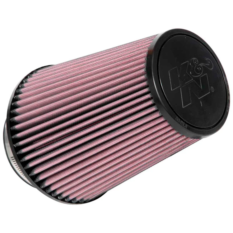 K&N Universeel Luchtfilter Konisch 102mm aansluiting, 165mm onder, 114mm top, 203mm hoogte (RU-1027)