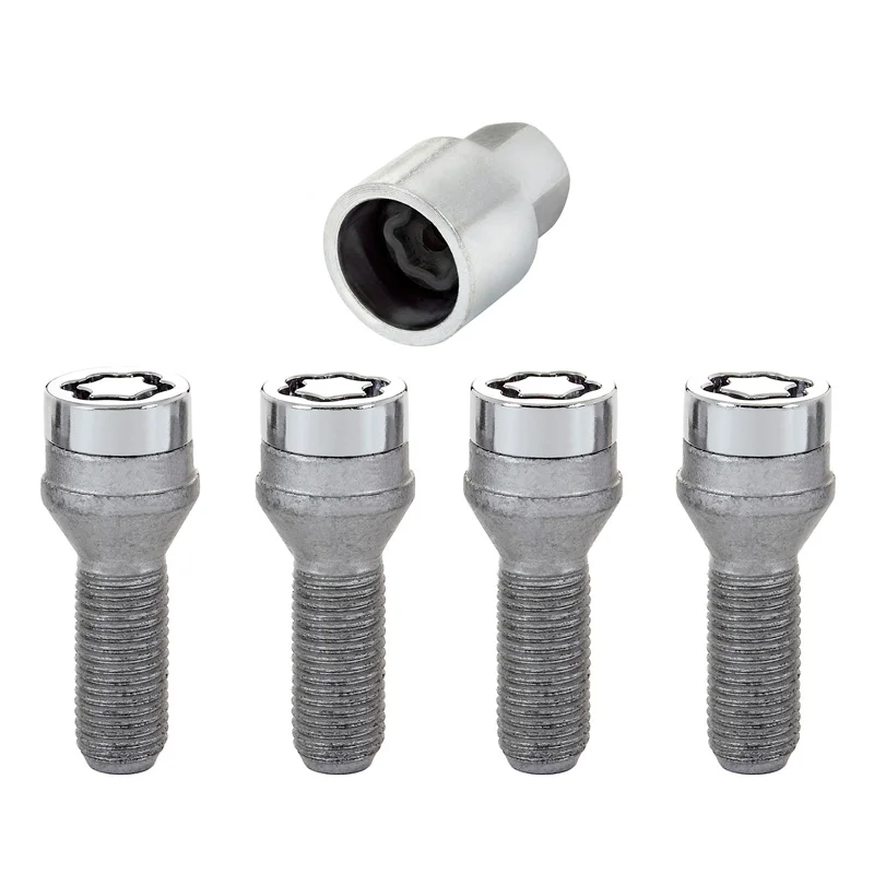 McGard Slotboutenset M12x1.25 - Konisch - Lengte 30.5mm (19mm kop)