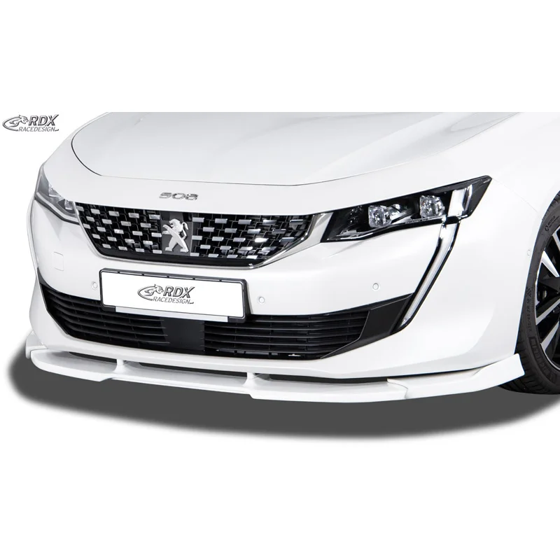 RDX Voorspoiler Vario-X passend voor Peugeot 508 II Sedan & SW 2019- (PU)