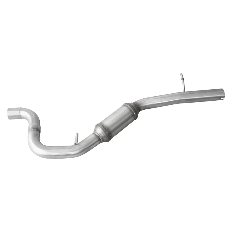 InoXcar 100% RVS Middendemper passend voor Audi TT 3.2 V6 Quattro (250pk) 2006- (Ø63,5mm)