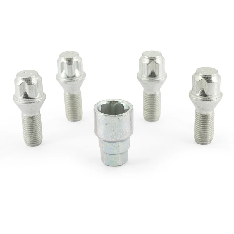 H&R Wielslotenset M14x1.50x26mm konisch – 4 slotbouten incl. adapter