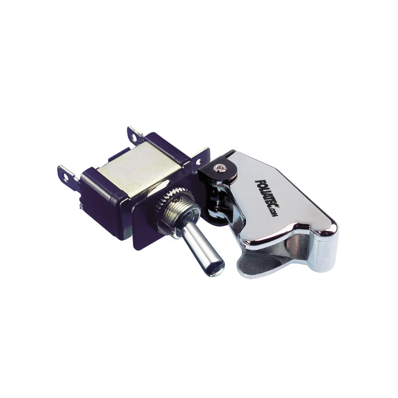 Foliatec Kill Switch On/Off schakelaar zonder LED – Cover chroom – 1 stuk