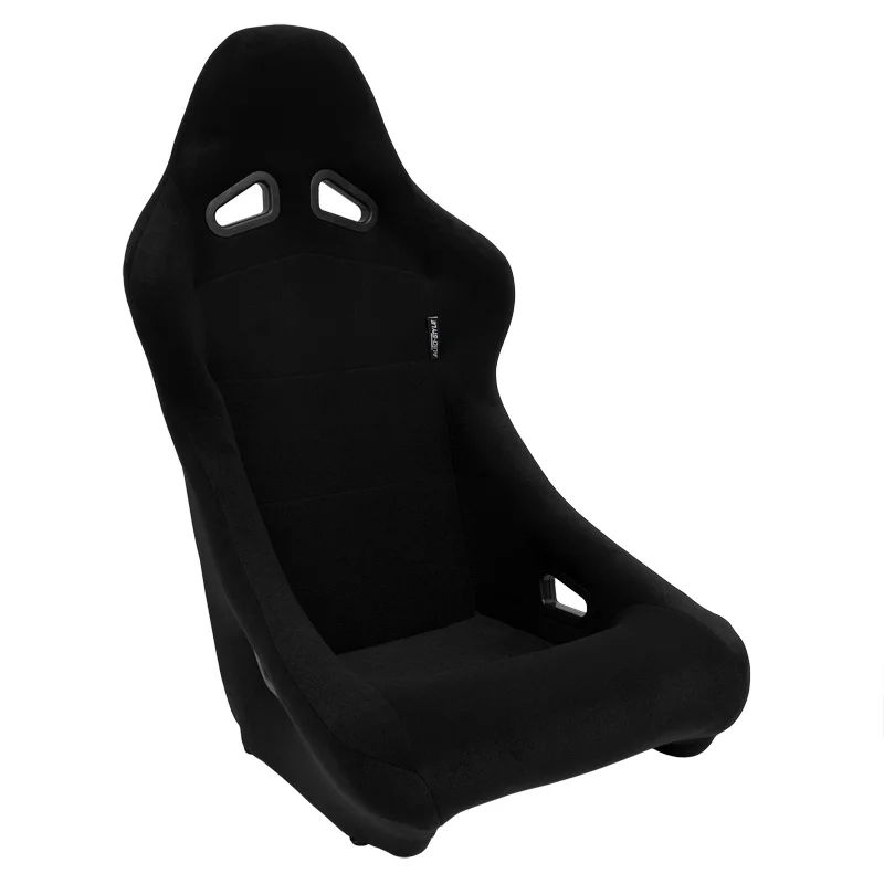 AutoStyle Sportstoel 'Zandvoort' - Zwart - Vaste rugleuning - incl. sledes