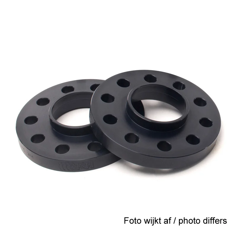 H&R DR-Systeem Spoorverbrederset 14mm per as – Steekmaat 5×130 – Naaf 71,6mm – Boutmaat M14x1,5 –  passend voor Porsche/Audi – Zwart
