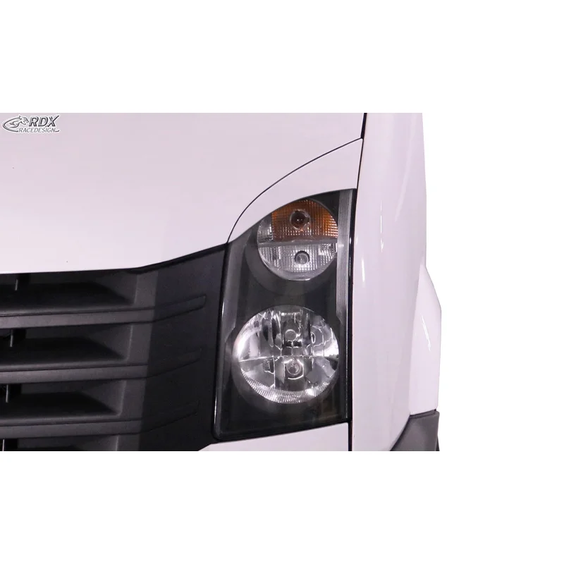 RDX Koplampspoilers passend voor Volkswagen Crafter 2006-2017 (ABS)