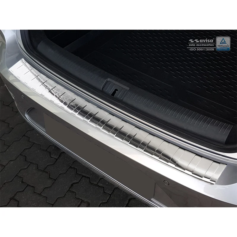 Avisa RVS Achterbumperprotector passend voor Volkswagen Arteon 2017- - Zilver