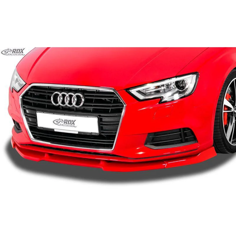 RDX Voorspoiler Vario-X passend voor Audi A3 (8V7) Cabrio Facelift 2016- (PU)