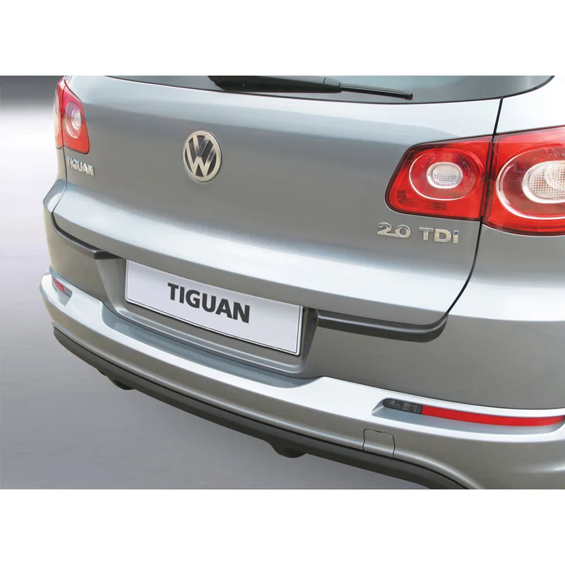 RGM ABS Achterbumper beschermlijst passend voor Volkswagen Tiguan 2007-2016 Zwart