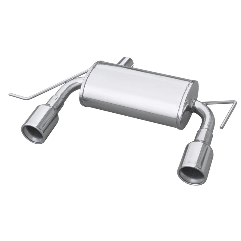 InoXcar 100% RVS Dubbele Sportuitlaat passend voor Audi TT Quattro 1999- Links/Rechts 102mm