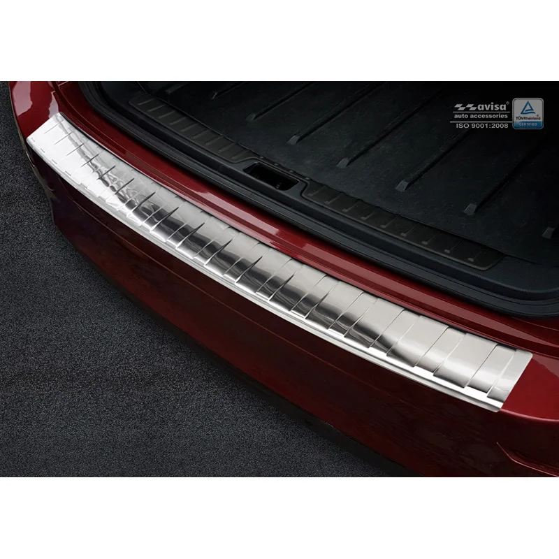 Avisa RVS Achterbumperprotector passend voor BMW X6 (E71) 2009-2014 - Zilver