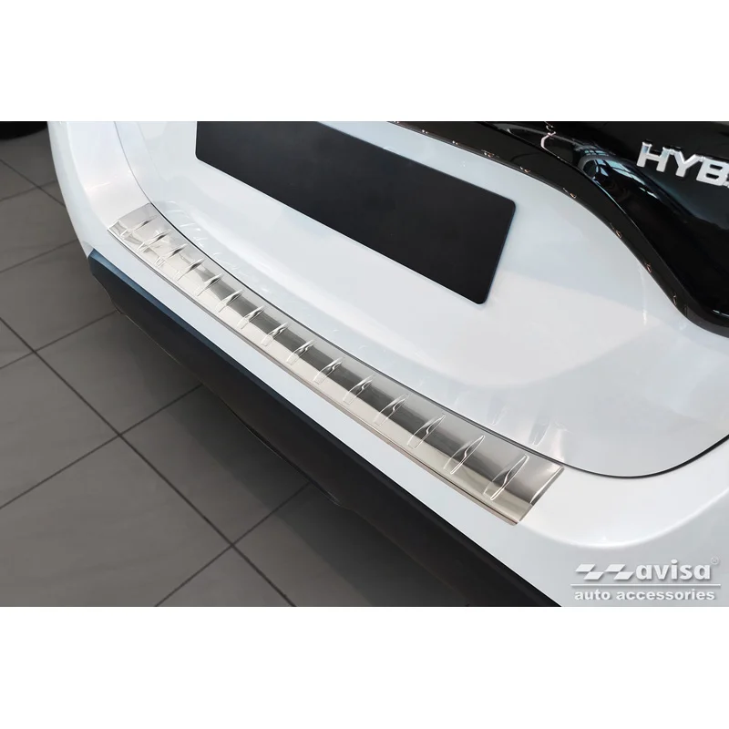 Avisa RVS Achterbumperprotector passend voor Mazda 2 Hybrid 2022- - Zilver