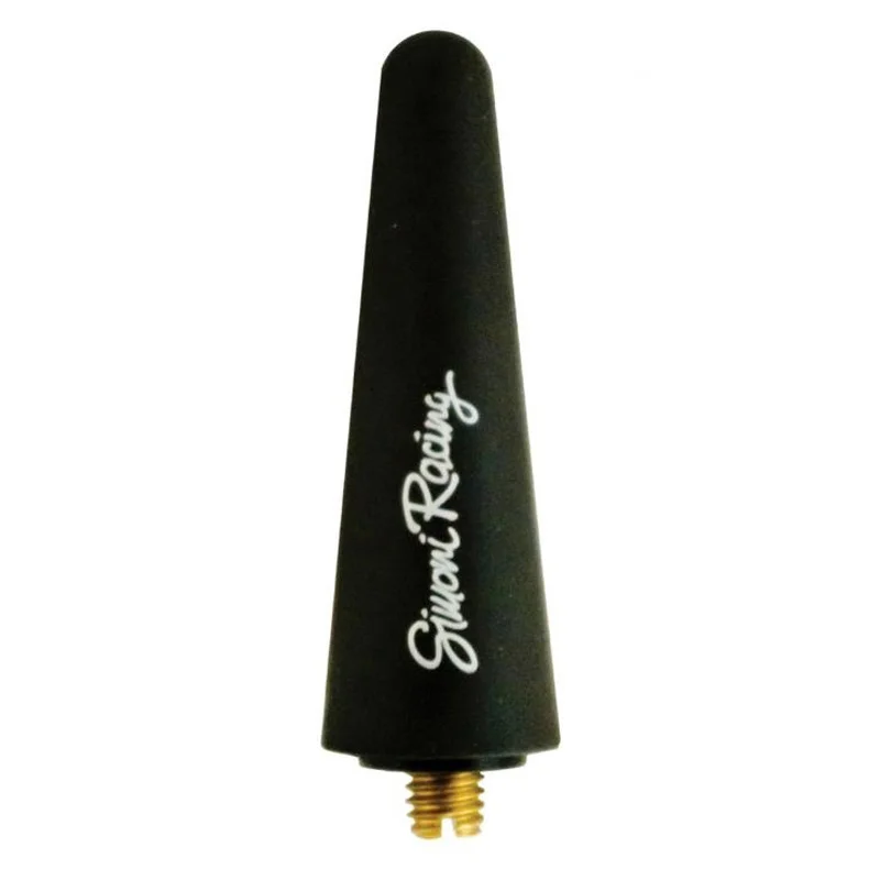Simoni Racing Rubber Antenne 'Fun' - Zwart - Lengte 5cm