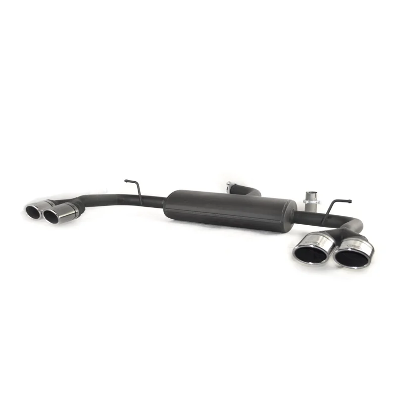 Ulter Sport Dubbele Sportuitlaat passend voor Audi A3 (8V) Sedan 1.8TSi 132kW 2013- 2x 95x65mm