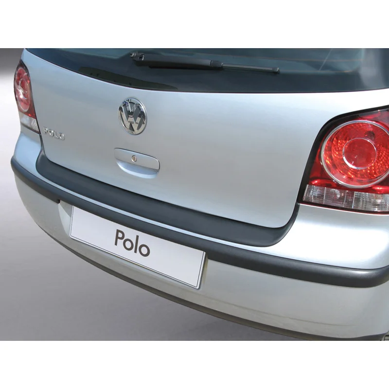 RGM ABS Achterbumper beschermlijst passend voor Volkswagen Polo 9N/9N2 Zwart