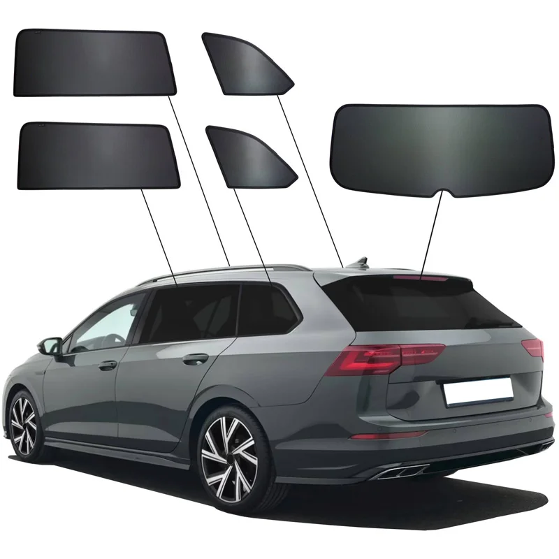 SunClip Zicht- & Zonwering passend voor Volkswagen Golf VIII Variant 2020-