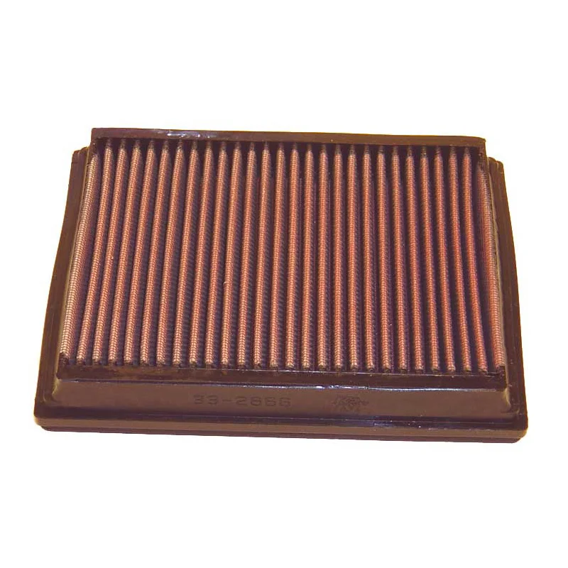 K&N vervangingsfilter passend voor Audi A6, RS6, 4.2L-V8 (Twin Turbo) 2002-2004 (2 filters nodig) (excl. USA) (33-2866)