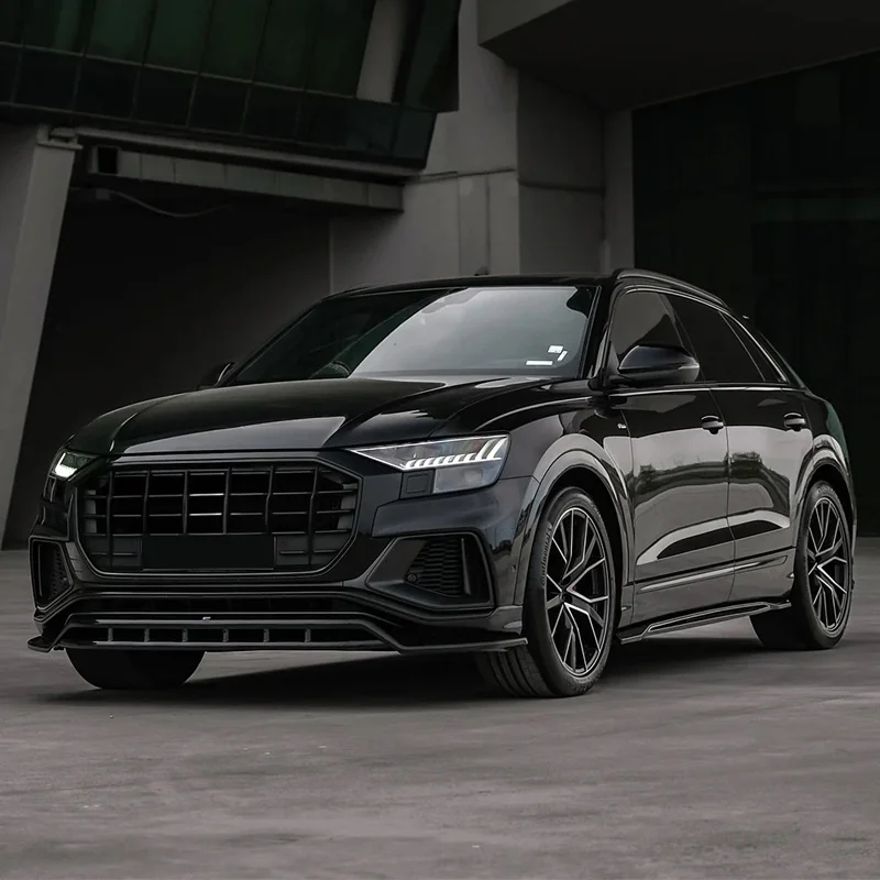 Oneway Complete bodykit passend voor Audi Q8 S-Line & SQ8 MK1 2018-2023 – Glanzend zwart