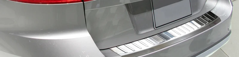 Avisa RVS Achterbumperprotector passend voor Volkswagen Passat Alltrack 2012- - Zilver