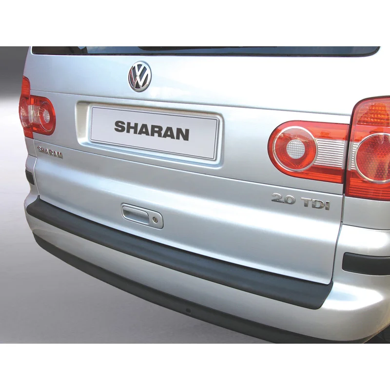 RGM ABS Achterbumper beschermlijst passend voor Ford Galaxy/Volkswagen Sharan/Seat Alhambra 2000-2010 Zwart
