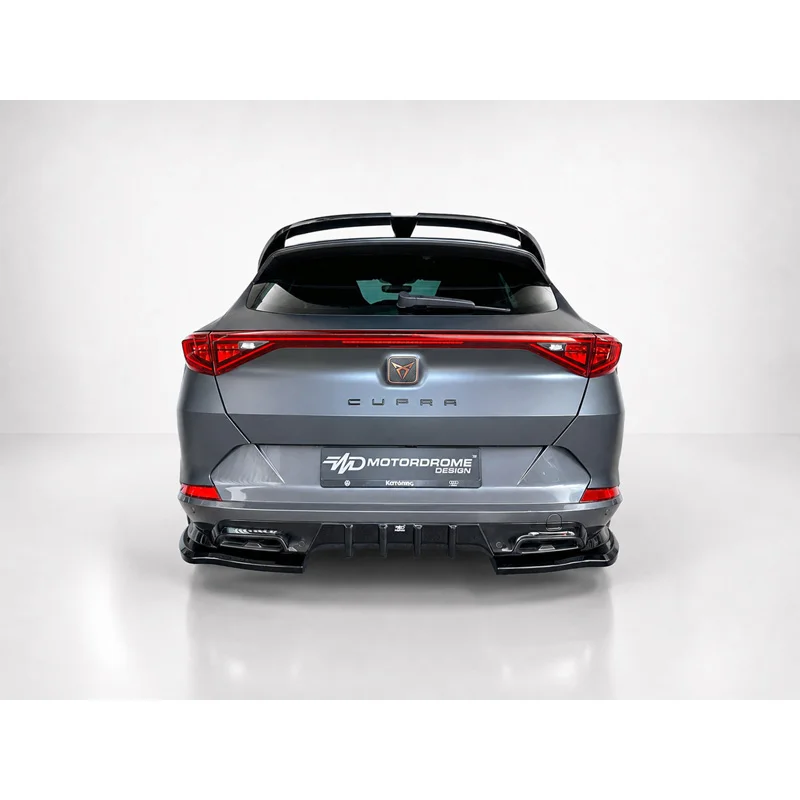 Motordrome Achterbumperskirts Hoeken passend voor Cupra Formentor Mk1 2020-2024 (ABS)