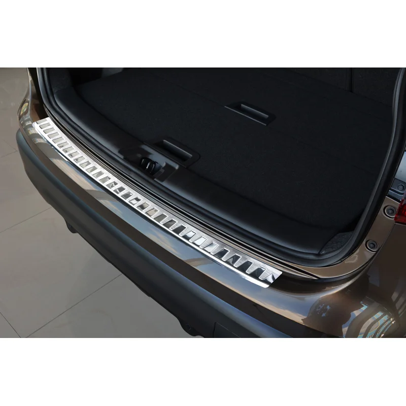 Avisa RVS Achterbumperprotector passend voor Nissan Qashqai II 2014-2017 - Zilver