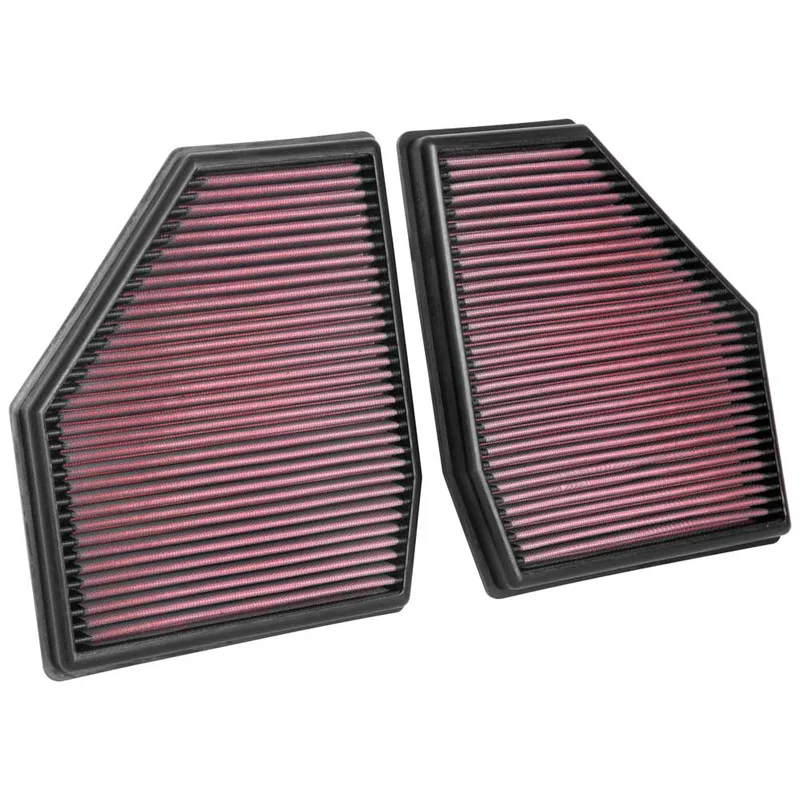 K&N vervangingsfilter passend voor BMW M5 4.4 Turbo 2018- (Set van 2 stuks) (33-3128)