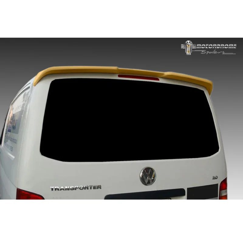 Motordrome Dakspoiler passend voor Volkswagen Transporter T5 2003-2015 (Modellen met achterklep) (PU)