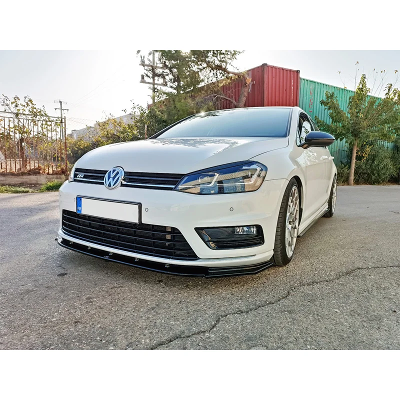Motordrome Voorspoiler passend voor Volkswagen Golf VII R / R-Line 2012-2017 (ABS)