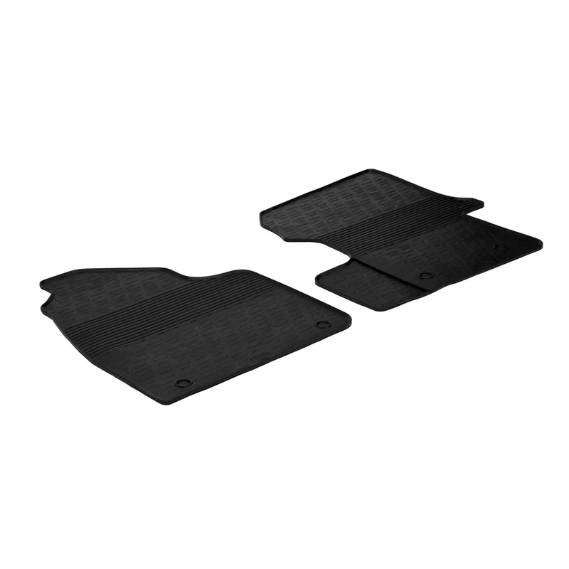 Gledring Rubbermatten passend voor Mercedes Sprinter & Volkswagen Crafter 2006-2017 (G profiel 2-delig)