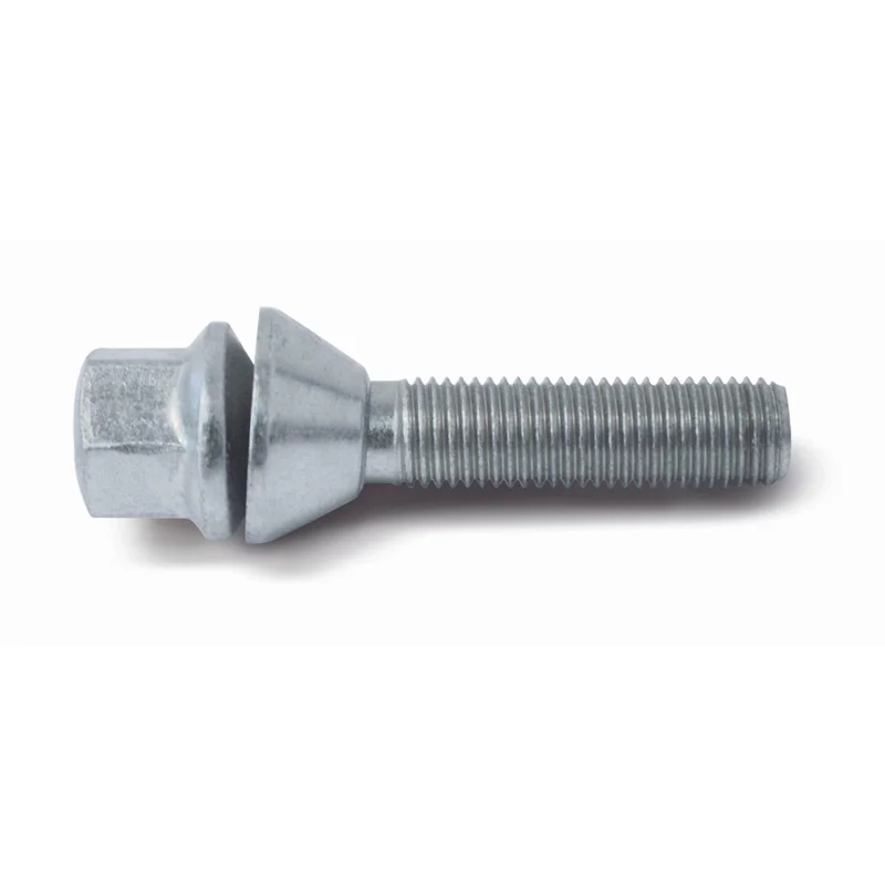 H&R Wielbout konisch met beweegbare ring M12x1.50 - Lengte 34mm (Bv. passend voor Renault, Saab)