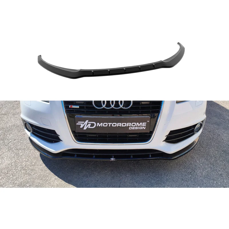Motordrome Voorspoiler passend voor Audi A3 (8P) S-Line Facelift 2008-2012 (ABS)