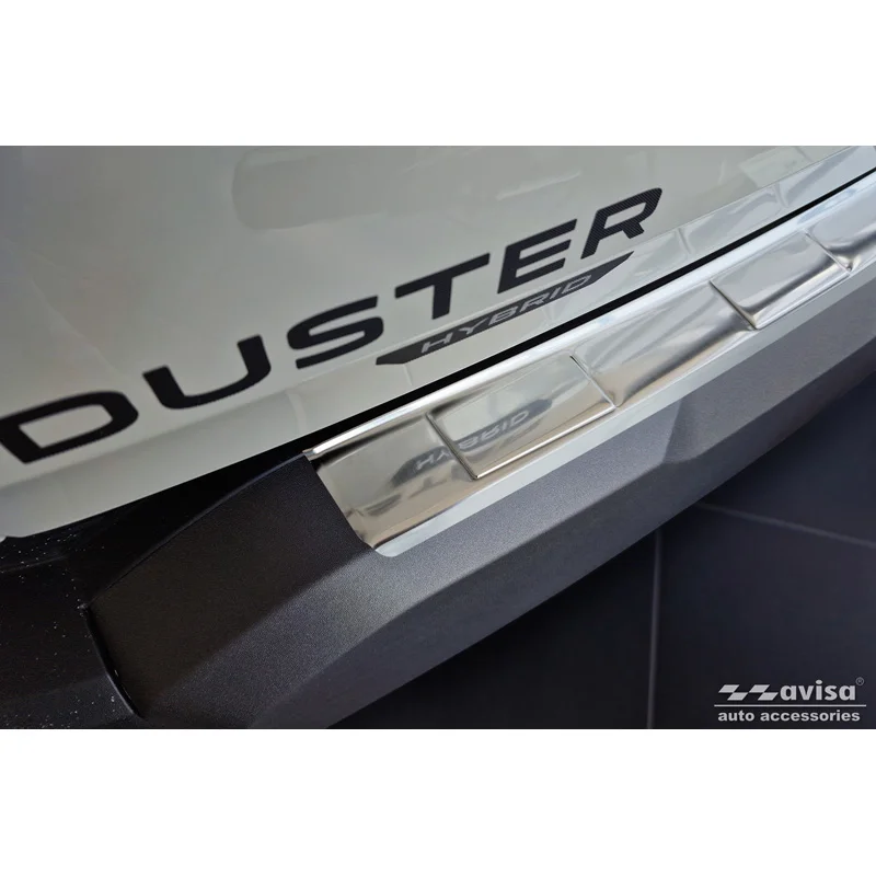 Avisa RVS Achterbumperprotector passend voor Dacia Duster III 2024- - Zilver