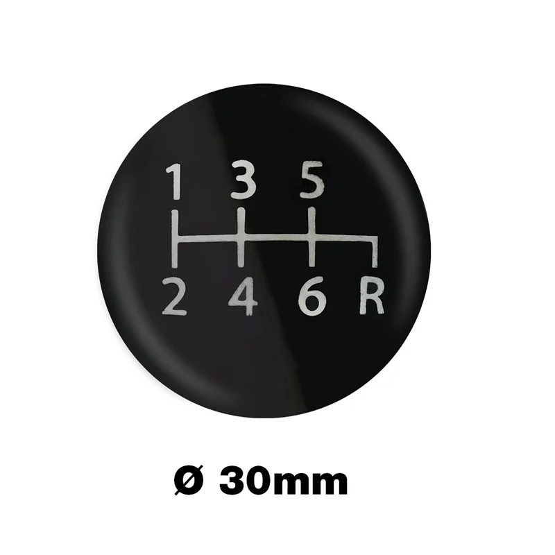 Simoni Racing Pookknop Schakelpatroon Scheme 1 - 6-Versnellingen (achteruit rechtsonder) Ø30mm