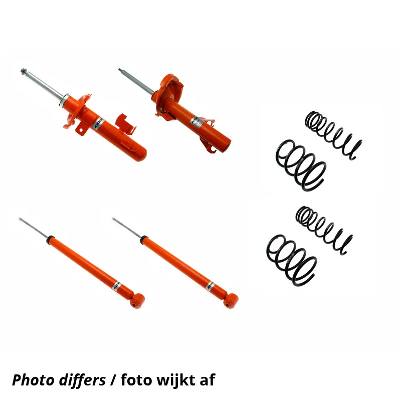 KONI STR.T Kit passend voor Volkswagen Golf I GTI 1976-1983 – 25/40mm – VA-Last 661kg- – AA-Last -571kg (1120-5403)
